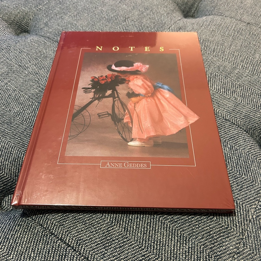Anne Geddes Notes Journal- Blank Pages- in original shrink wrap